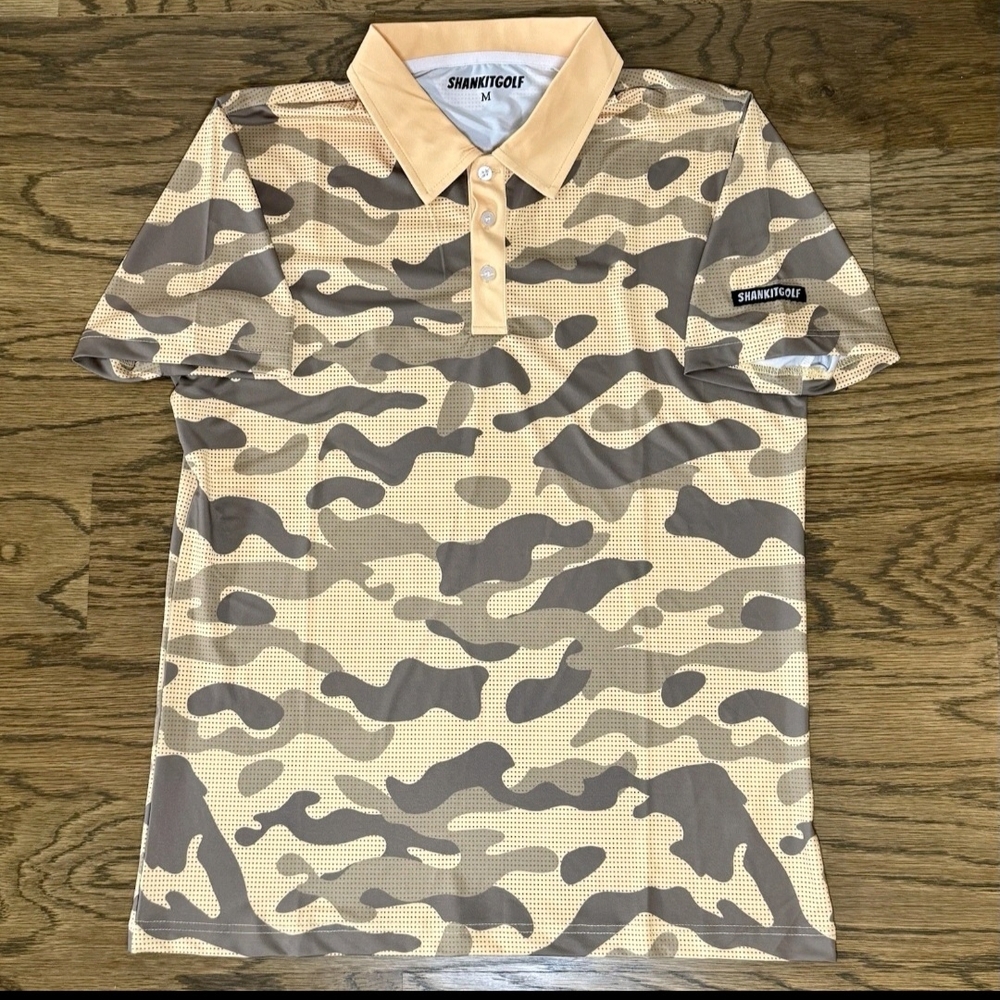 Men's Camouflage Polo Shirt